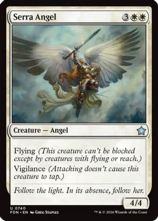 Serra Angel (0740) |  (740) [Foundations]