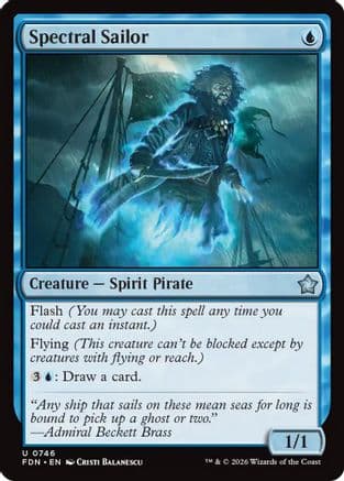 Spectral Sailor (0746) |  (746) [Foundations]