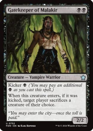 Gatekeeper of Malakir (0752) |  (752) [Foundations]