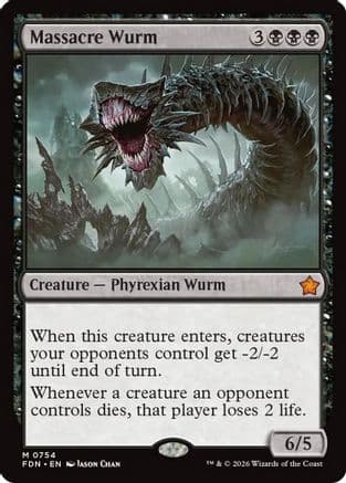 Massacre Wurm (0754) |  (754) [Foundations]