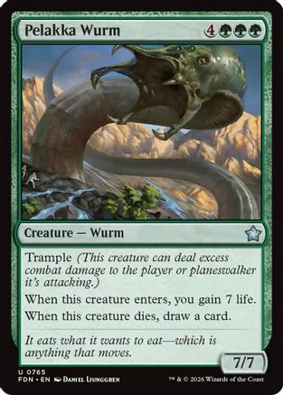 Pelakka Wurm (0765) |  (765) [Foundations]