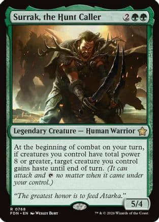 Surrak, the Hunt Caller (0768) |  (768) [Foundations]