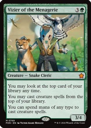Vizier of the Menagerie (0769) |  (769) [Foundations]