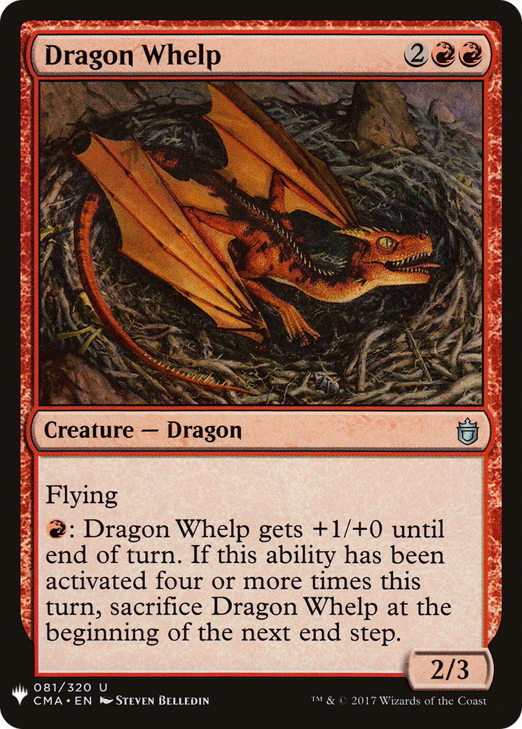 Dragon Whelp |  (CMA-81) [The List]