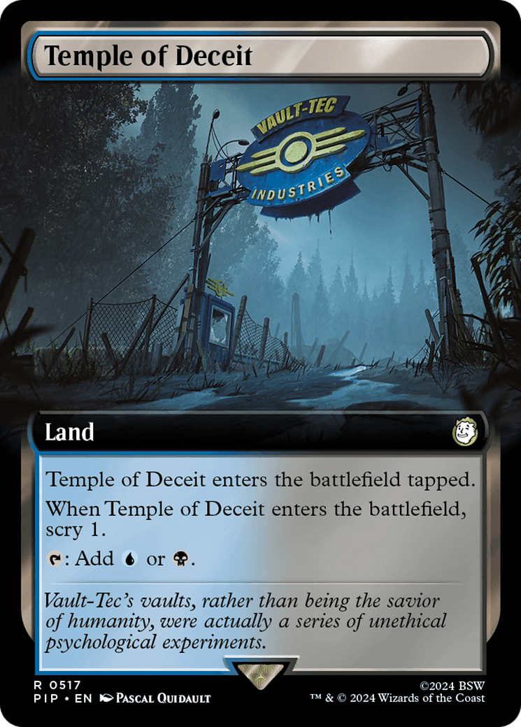 Temple of Deceit (Extended Art) [Fallout]