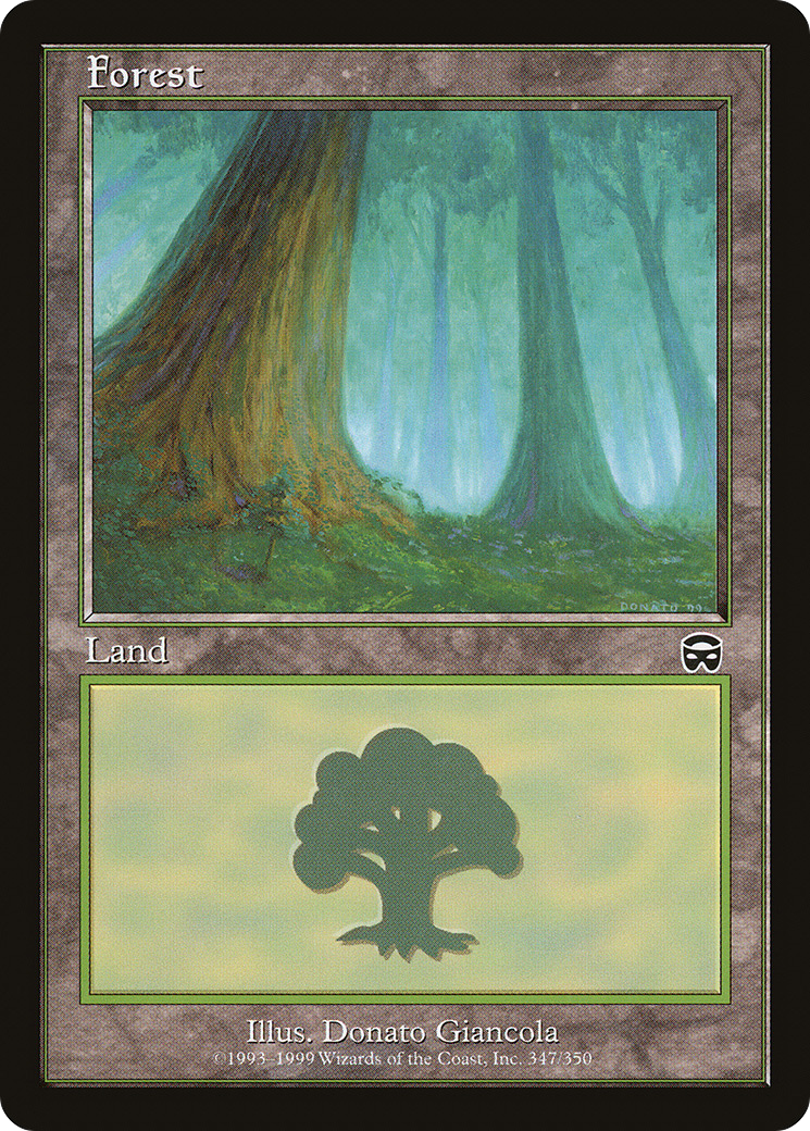 Forest (347) [Mercadian Masques] Foil