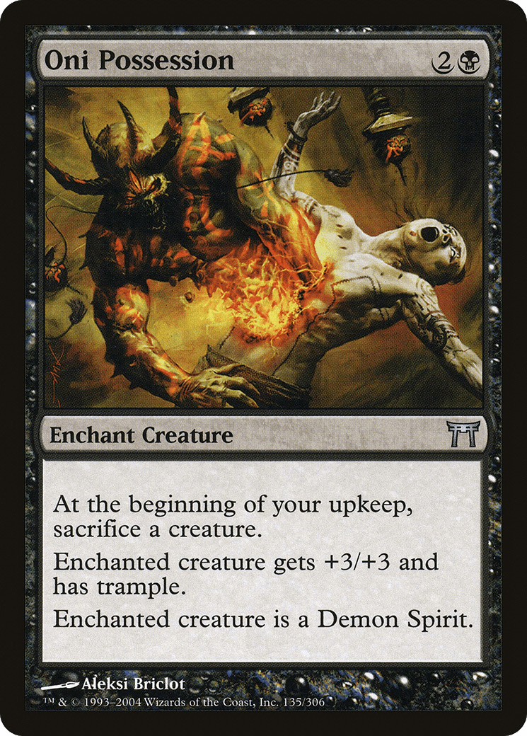Oni Possession [Champions of Kamigawa] Foil