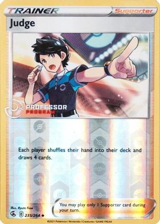 Judge 235/264 - Professor Program Promos Reverse Holofoil