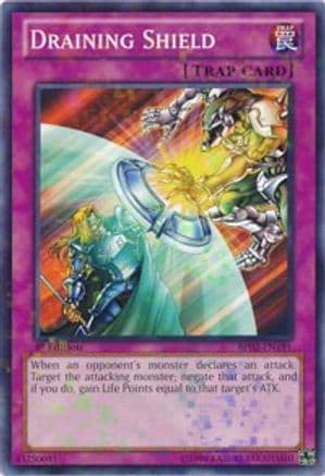 Draining Shield [BP02-EN181] Mosaic Rare