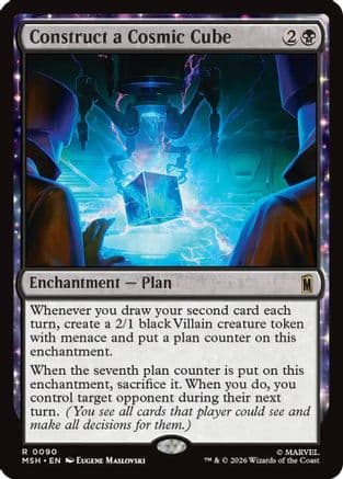 Construct a Cosmic Cube |  Foil (090) [Marvel Super Heroes]