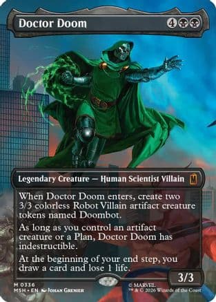 Doctor Doom (Borderless) (336) |  Foil (336) [Marvel Super Heroes]