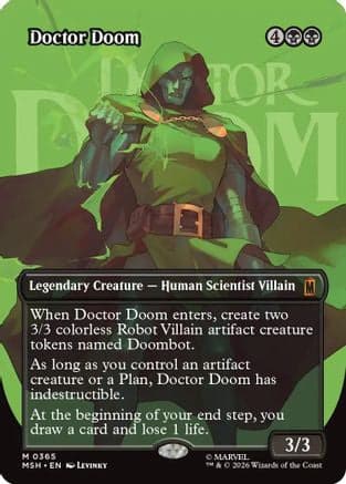 Doctor Doom (Borderless) (365) |  Foil (365) [Marvel Super Heroes]