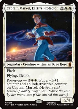 Captain Marvel, Earth's Protector |  (011) [Marvel Super Heroes]