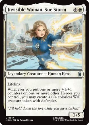 Invisible Woman, Sue Storm |  (017) [Marvel Super Heroes]