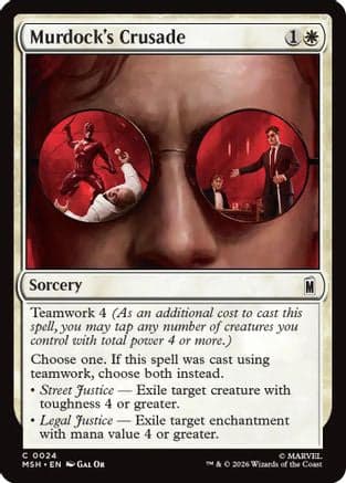 Murdock's Crusade |  Foil (024) [Marvel Super Heroes]