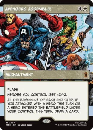 Avengers Assemble! (Borderless) (0297) |  (297) [Marvel Super Heroes]