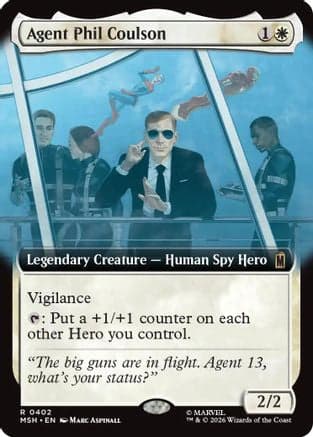 Agent Phil Coulson (Extended Art) |  Foil (402) [Marvel Super Heroes]