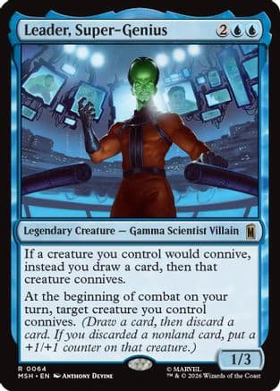 Leader, Super-Genius |  Foil (064) [Marvel Super Heroes]