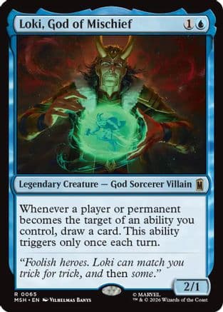 Loki, God of Mischief |  Foil (065) [Marvel Super Heroes]