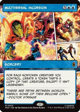 Multiversal Incursion (Borderless) |  (300) [Marvel Super Heroes]