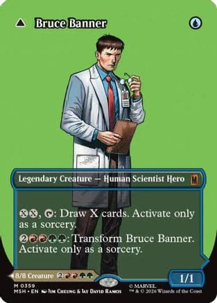 Bruce Banner (Borderless) (0359) |  (359) [Marvel Super Heroes]