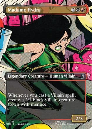 Madame Hydra (Borderless) |  Foil (318) [Marvel Super Heroes]