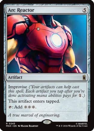 Arc Reactor |  Foil (243) [Marvel Super Heroes]
