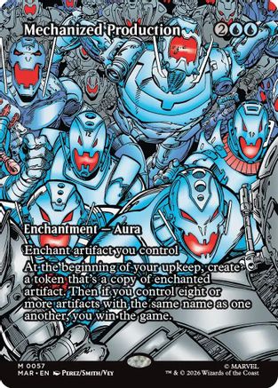 Mechanized Production (Borderless) |  (057) [Marvel Universe Eternal-Legal]