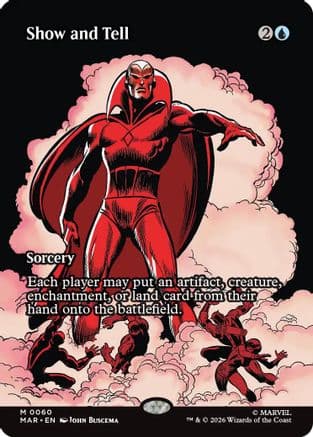 Show and Tell (Borderless) |  Foil (060) [Marvel Universe Eternal-Legal]