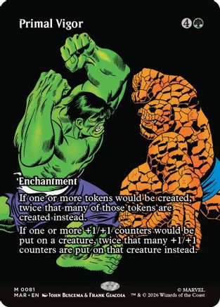 Primal Vigor (Borderless) |  (081) [Marvel Universe Eternal-Legal]