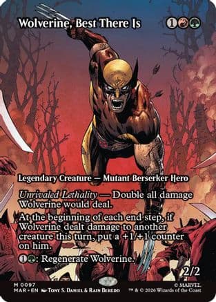 Wolverine, Best There Is (Borderless) |  (097) [Marvel Universe Eternal-Legal]
