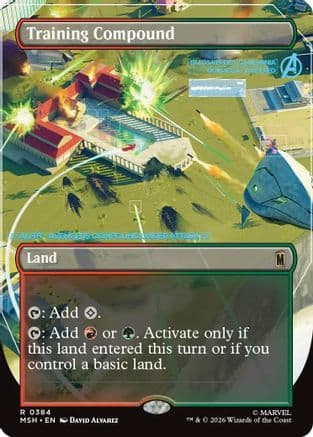 Training Compound (Borderless) |  (384) [Marvel Super Heroes]