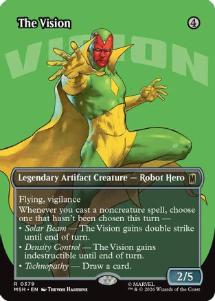 The Vision (Borderless) |  (379) [Marvel Super Heroes]
