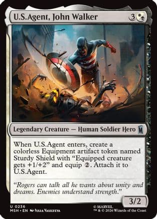 U.S.Agent, John Walker |  (236) [Marvel Super Heroes]