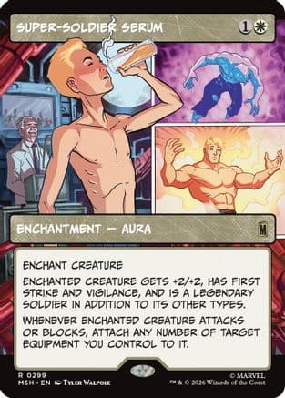 Super-Soldier Serum (Borderless) |  (299) [Marvel Super Heroes]