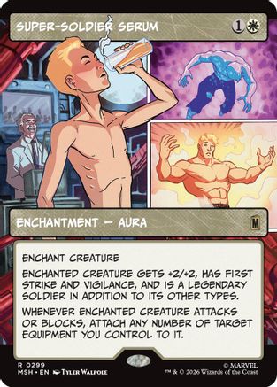Super-Soldier Serum (Borderless) |  (299) [Marvel Super Heroes]