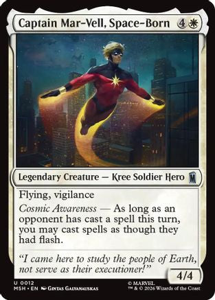 Captain Mar-Vell, Space-Born |  Foil (012) [Marvel Super Heroes]