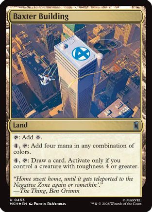 Baxter Building (Surge Foil) |  Foil (453) [Marvel Super Heroes]