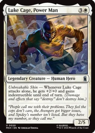 Luke Cage, Power Man |  Foil (020) [Marvel Super Heroes]