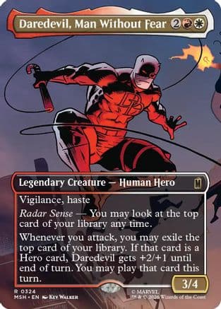 Daredevil, Man Without Fear (Borderless) (0324) |  (324) [Marvel Super Heroes]