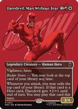 Daredevil, Man Without Fear (Borderless) (0372) |  (372) [Marvel Super Heroes]