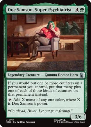 Doc Samson, Super Psychiatrist |  Foil (164) [Marvel Super Heroes]