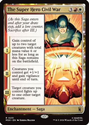 The Super Hero Civil War |  Foil (231) [Marvel Super Heroes]