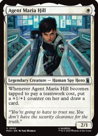 Agent Maria Hill |  (002) [Marvel Super Heroes]