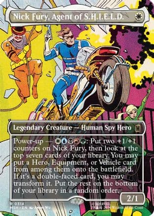 Nick Fury, Agent of S.H.I.E.L.D. (Borderless) |  (314) [Marvel Super Heroes]