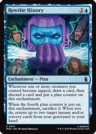Rewrite History |  Foil (071) [Marvel Super Heroes]