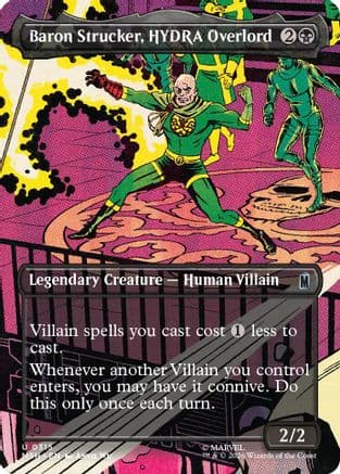 Baron Strucker, HYDRA Overlord (Borderless) (0315) |  (315) [Marvel Super Heroes]