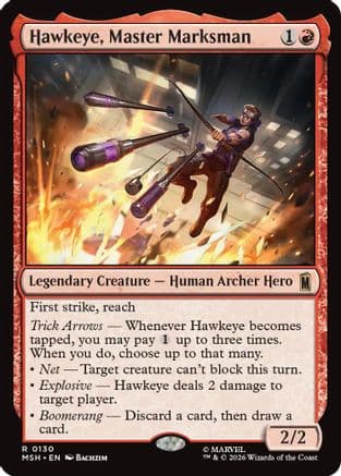 Hawkeye, Master Marksman |  (130) [Marvel Super Heroes]
