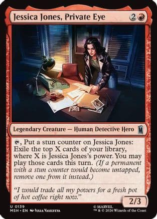 Jessica Jones, Private Eye |  Foil (139) [Marvel Super Heroes]