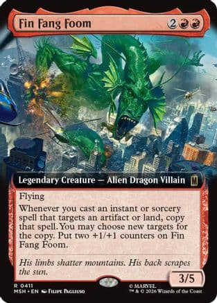 Fin Fang Foom (Extended Art) |  (411) [Marvel Super Heroes]